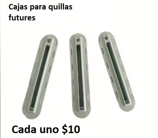 CAJA  para quillas FUTURES color blanco
