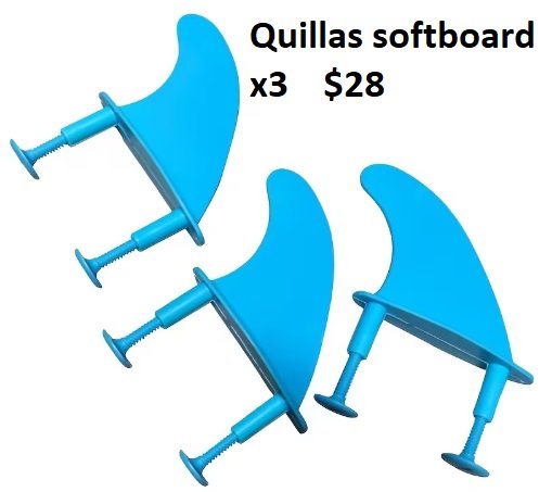 Quillas SOFT azules
