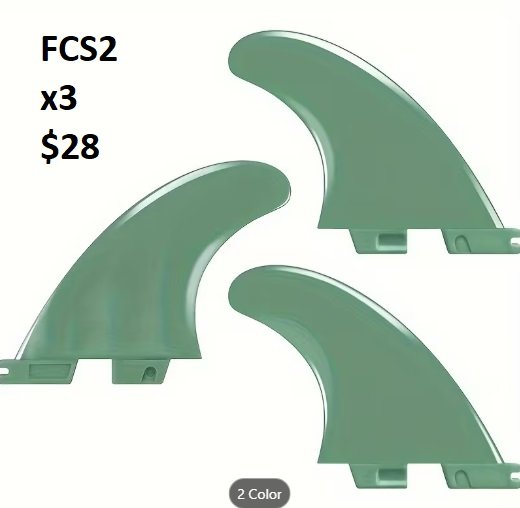 Quillas FCS2 VERDES