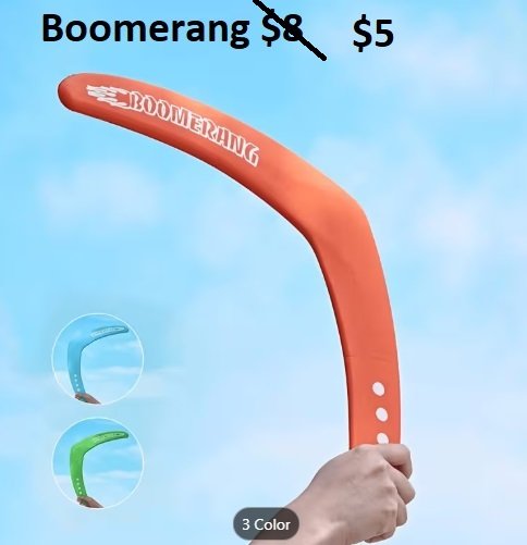 Boumerang NARANJA