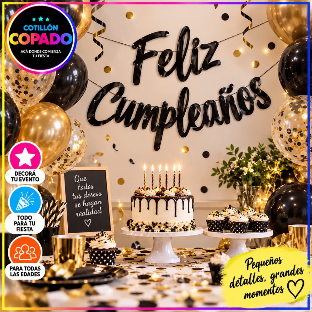 GUIRNALDA FELIZ CUMPLAEÑOS