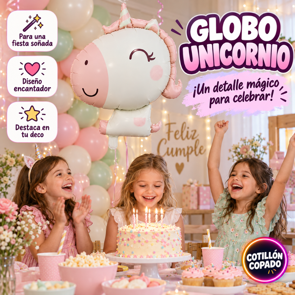 GLOBO UNICORNIO