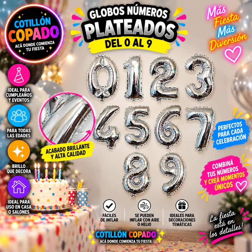 GLOBOS NUMEROS