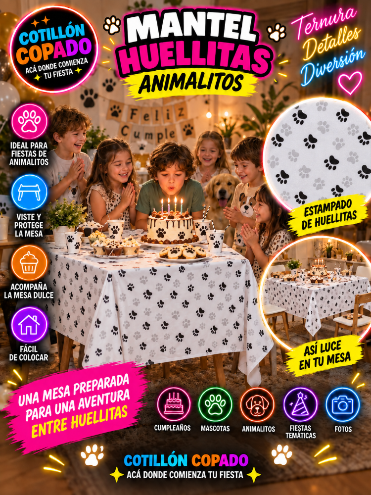 MANTEL HUELLITAS