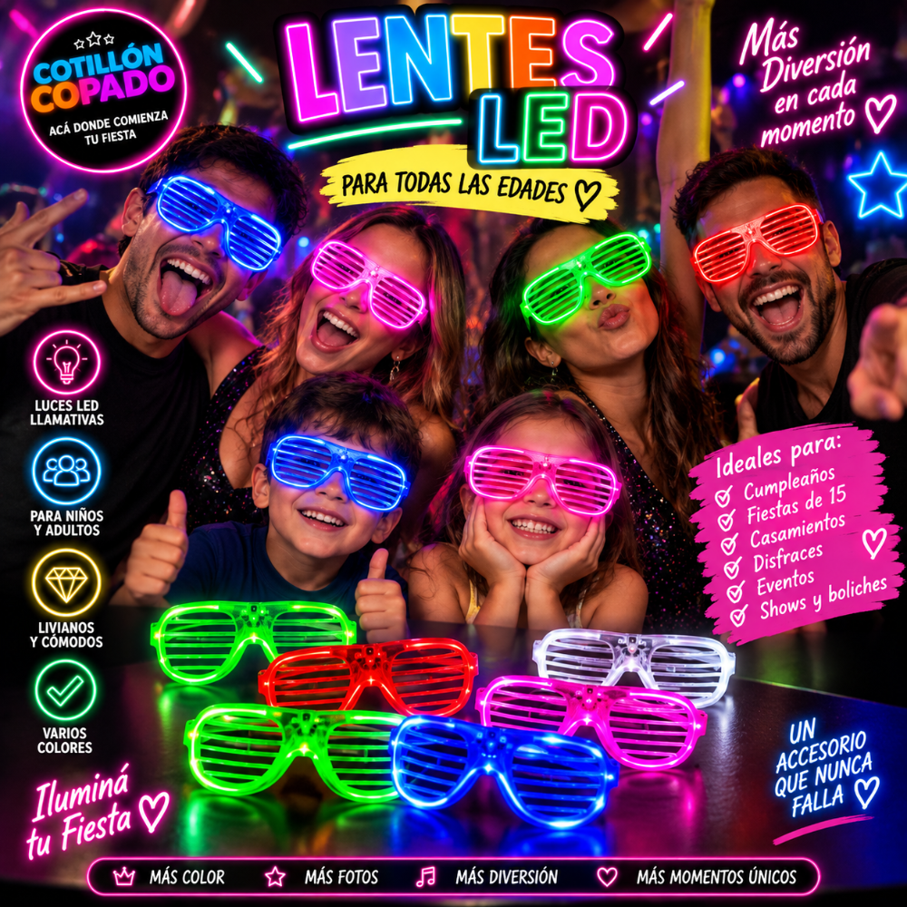 LENTES LED REGILLA