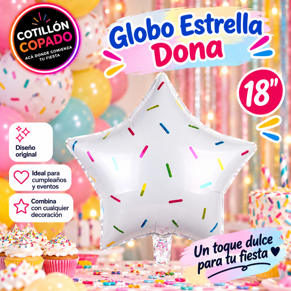 GLOBO ESTRELLA DONA