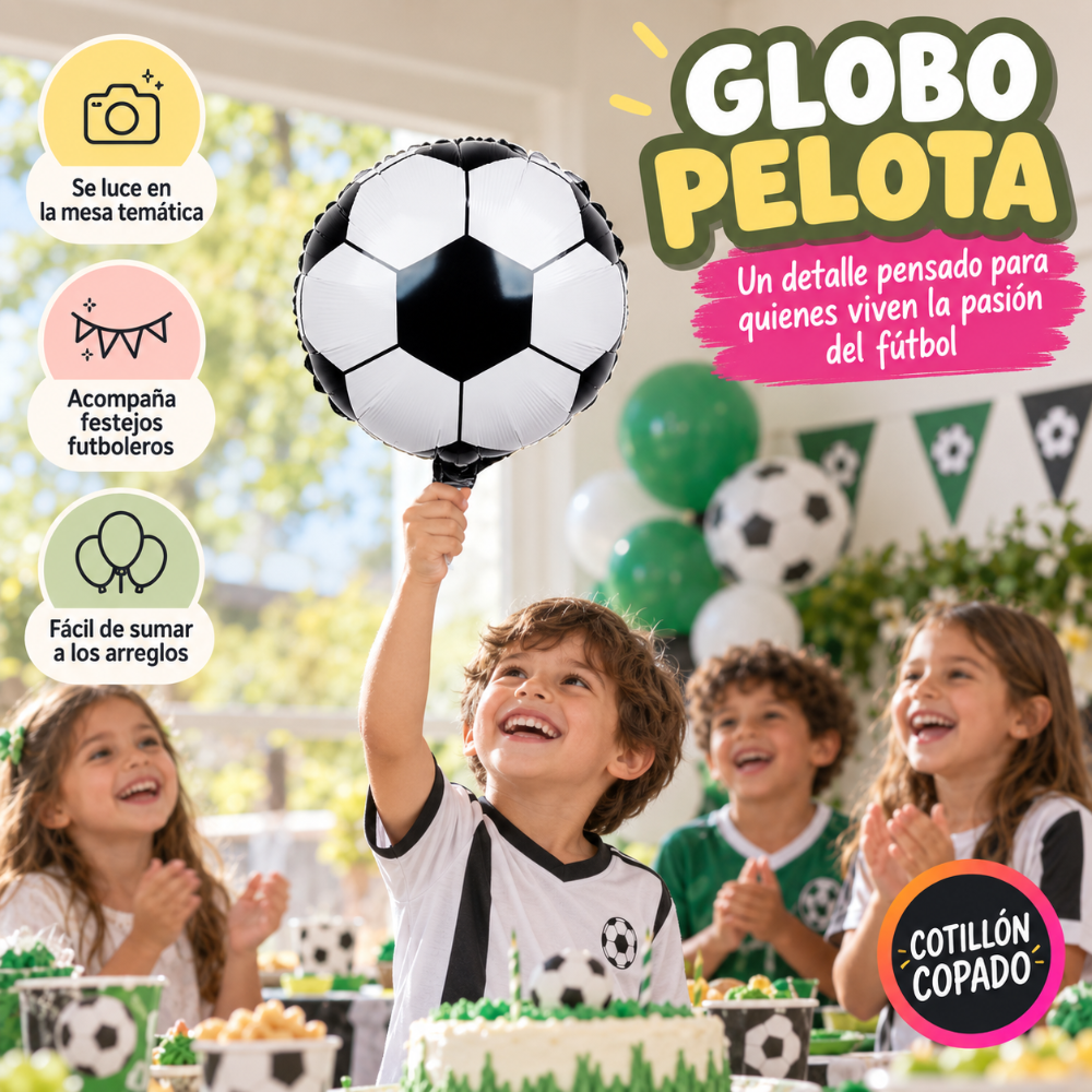 GLOBO PELOTA FUTBOL
