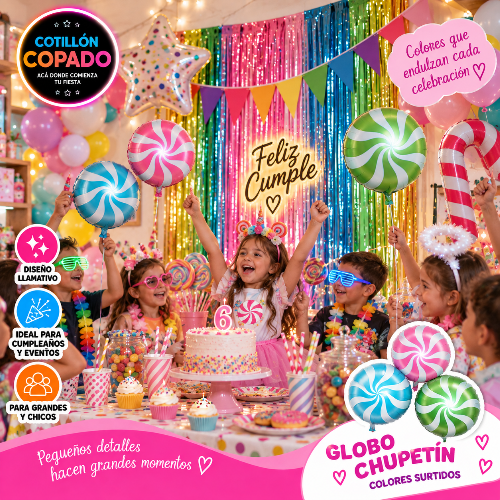 GLOBO CHUPETIN 18"