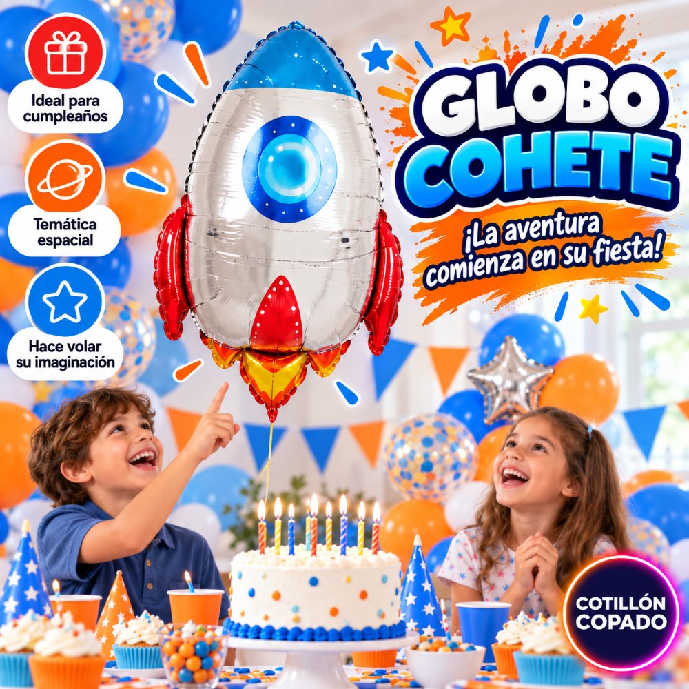 GLOBO COHETE