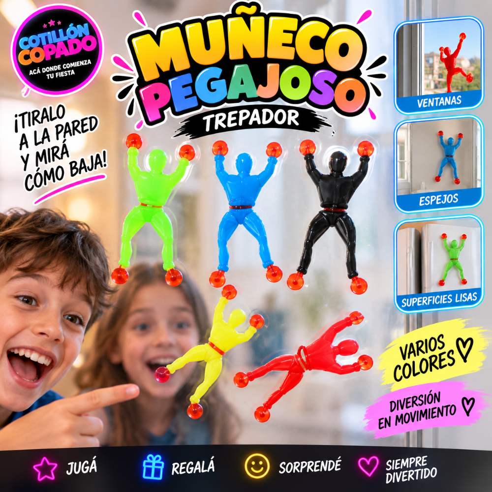 MUÑECO PEGAJOSO