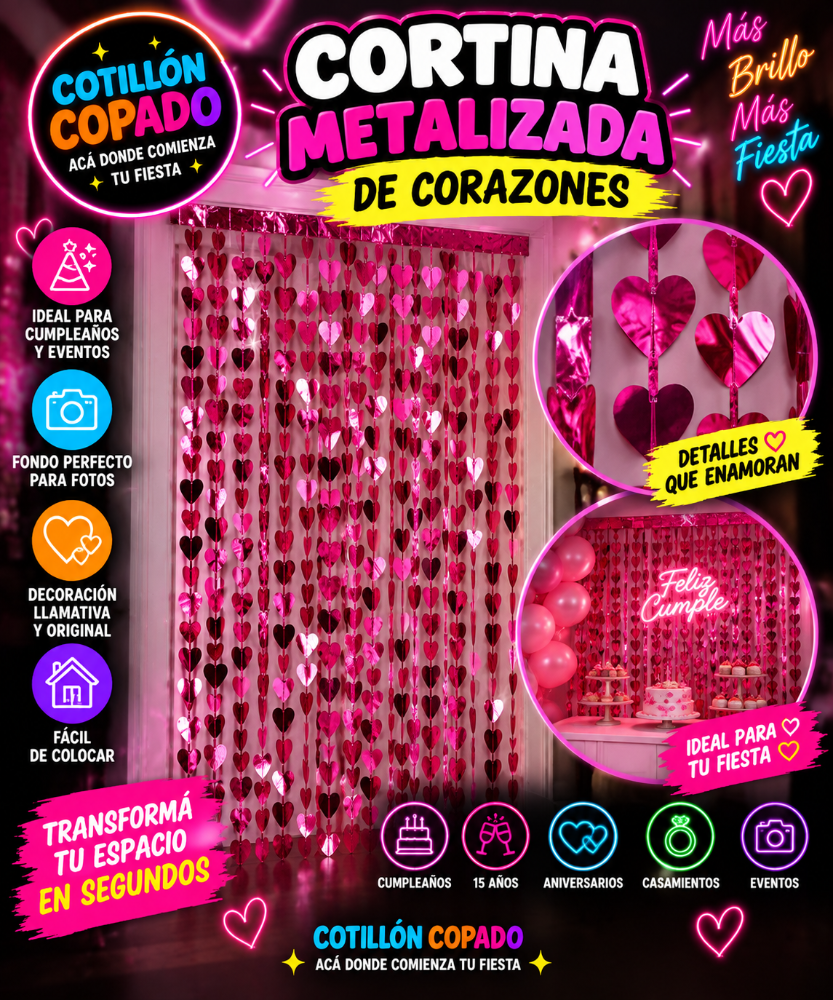 CORTINA CORAZON