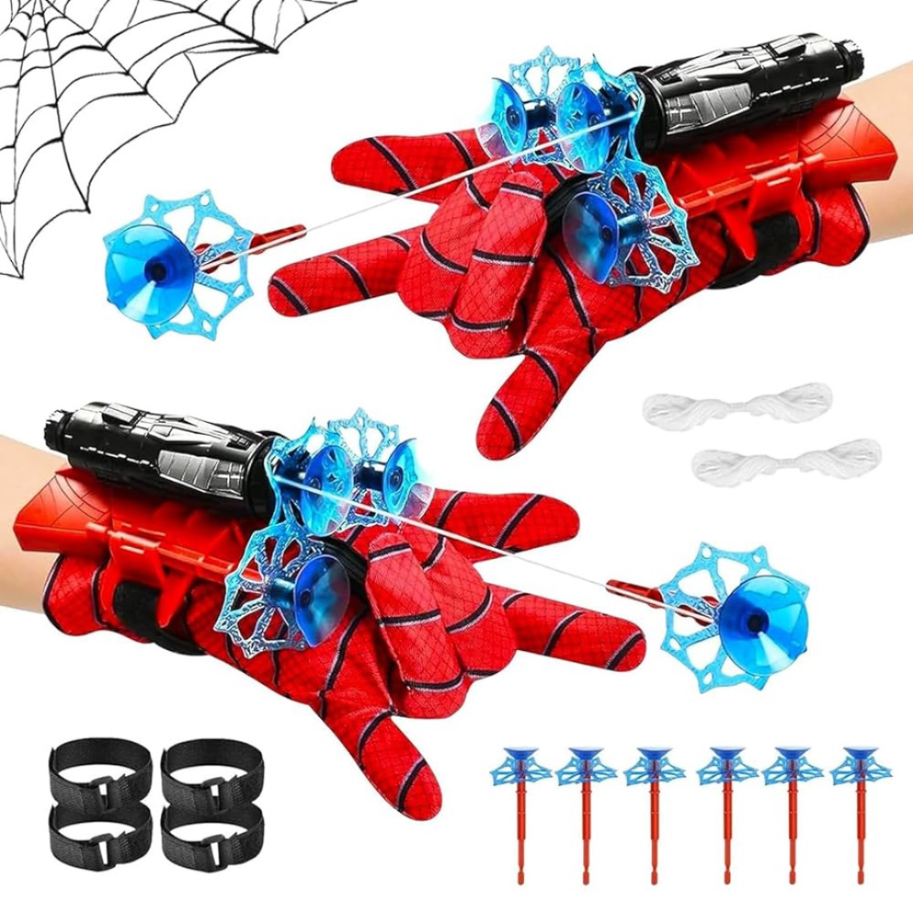 guantes de spiderman
