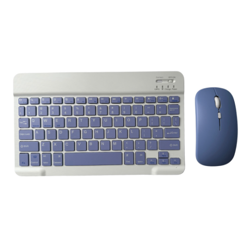 Combo Teclado Mouse Recargable Bluetooth Delgado Portatil