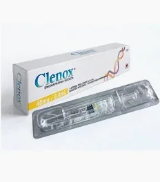 CLENOX (enoxaparina sodica  40 mg )