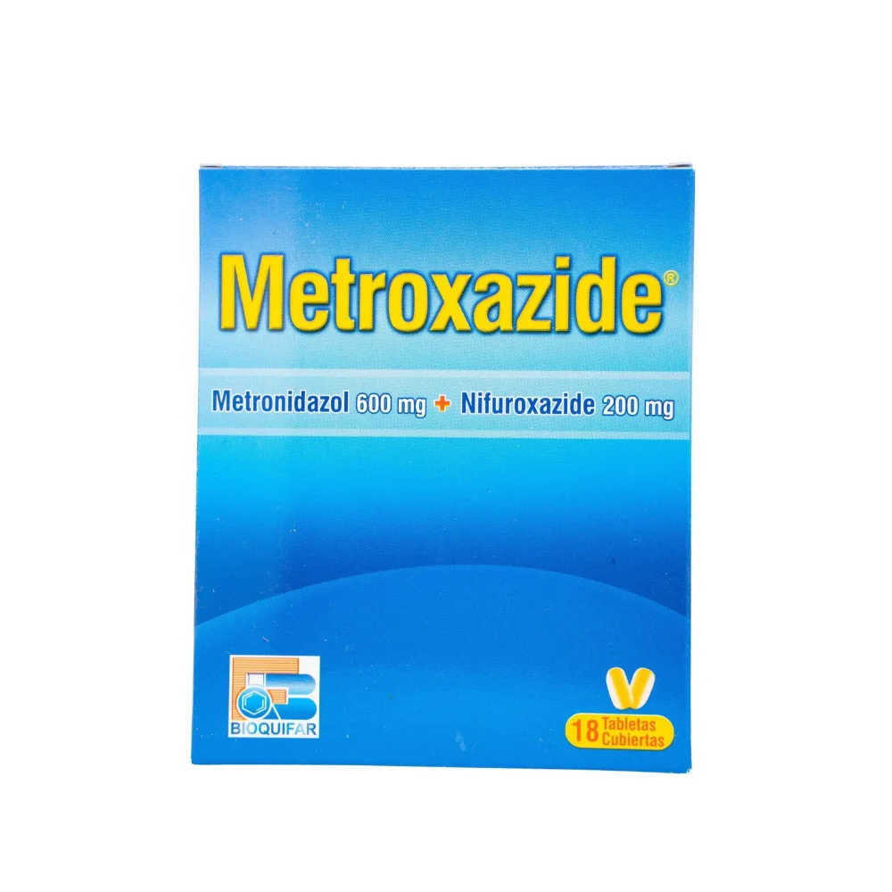 METROXAZIDE (METRONIDAZOL 600MG +NIFUROXAZIDE 200MG)