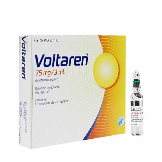 Voltaren ampolla caja x10