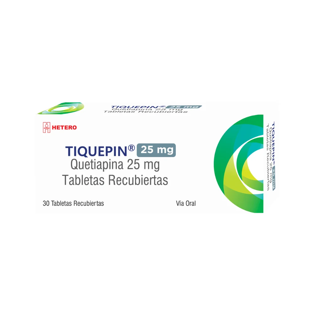 Tiquepin(quetiapina  25mgx30 tab*)
