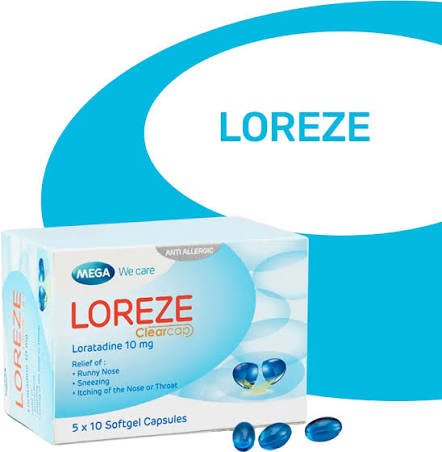 Loreze loratadina  caj x 10