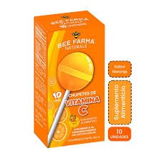 Bombones vitamina c caj x 10 surtido