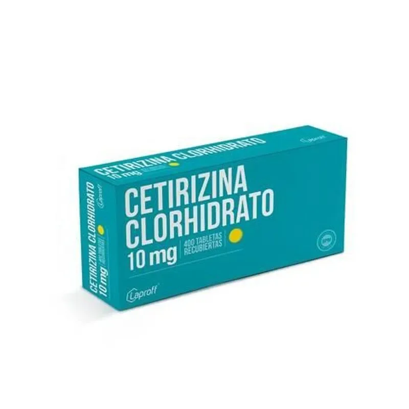 CETIRIZINA TAB 10MG X 400 TAB BLS X 10