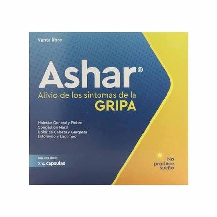 ASHAR TAB CAJA X 100