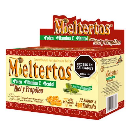 Mieltertos masticable caja x 12