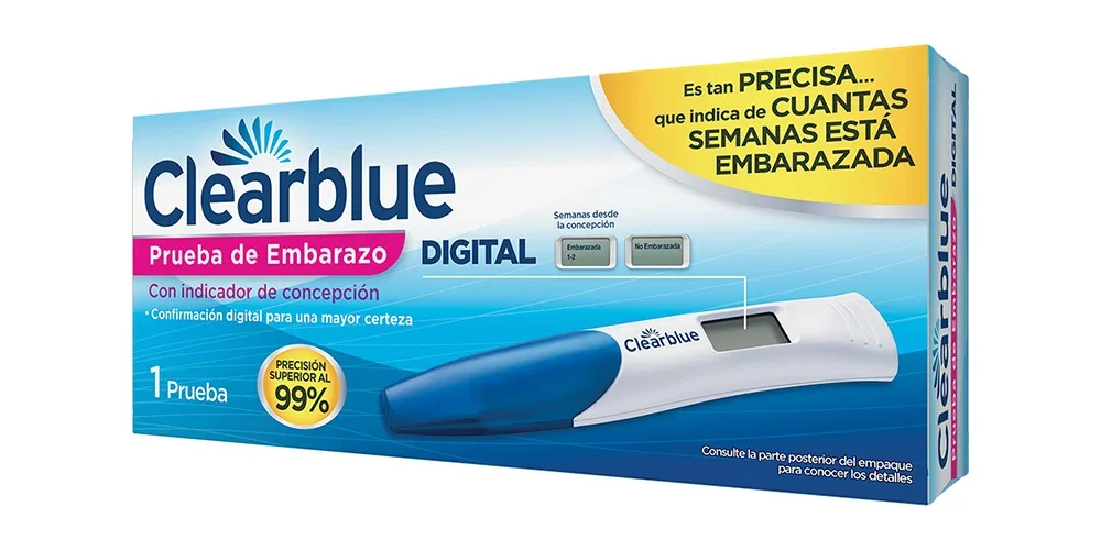 Prueba embarazo digital Clearblue