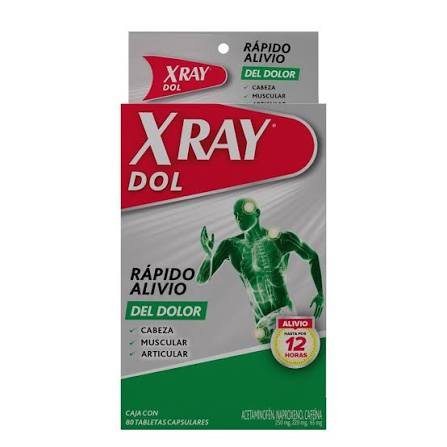 X Ray dol caj x 80