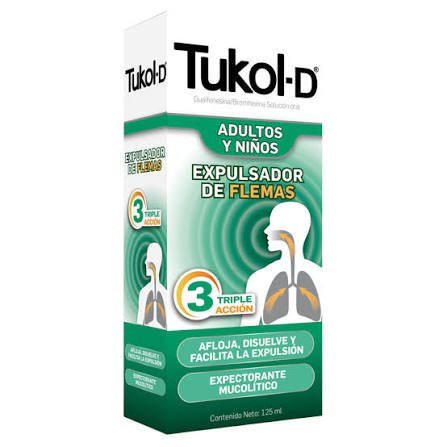Tukol D x 125 ml adulto