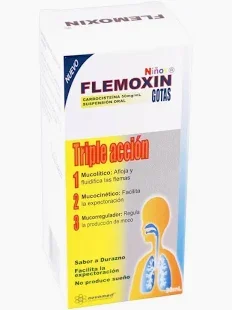 FLEMOXIN GOTAS (carbocisteina 50 mg)) x30 ml