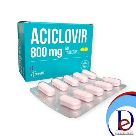ACICLOVIR 800 MG CAJ X 50  LAPROF