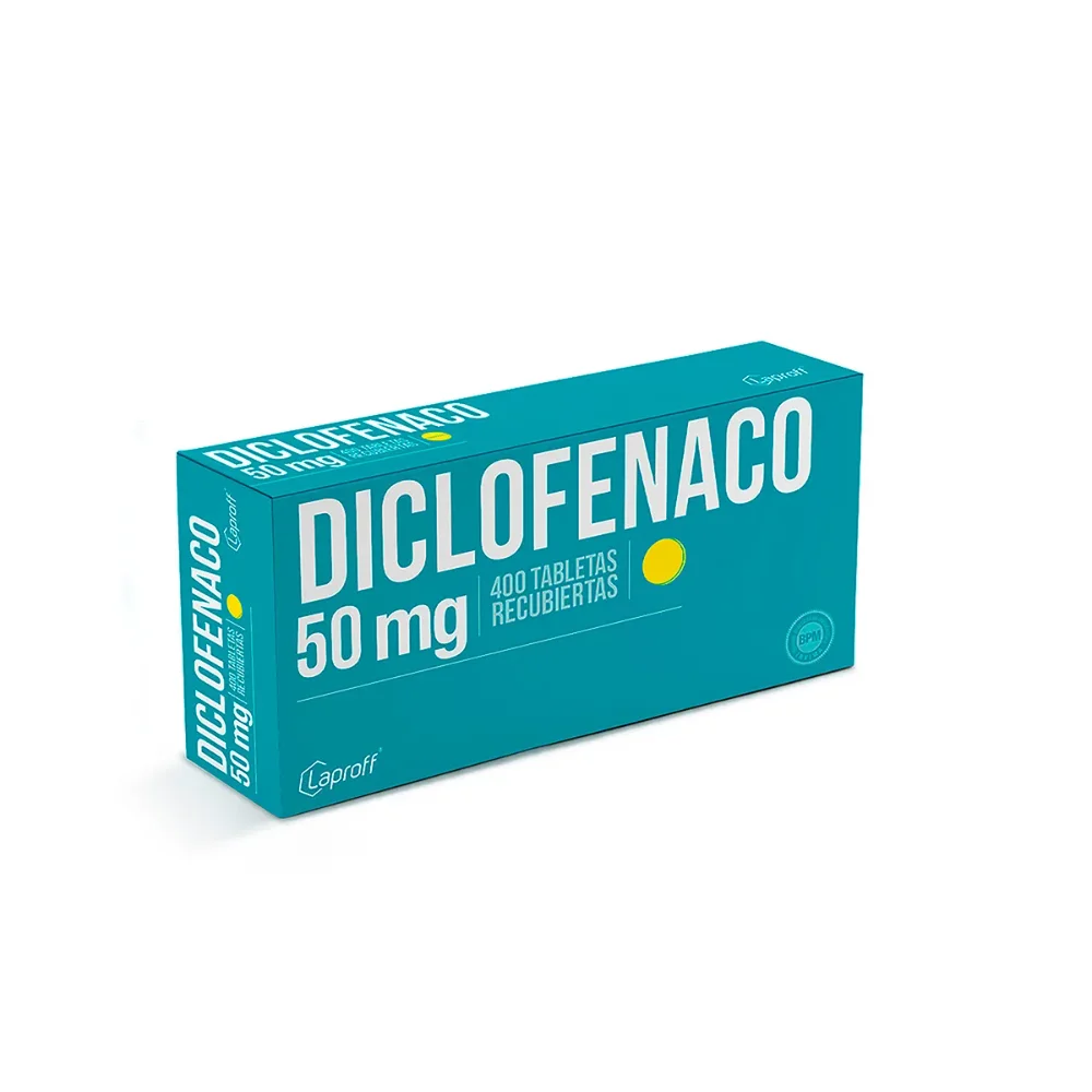 DICLOFENACO TAB 50MG X 400 TAB  LAPROF