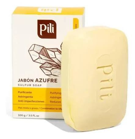 Jabón pili (azufre)