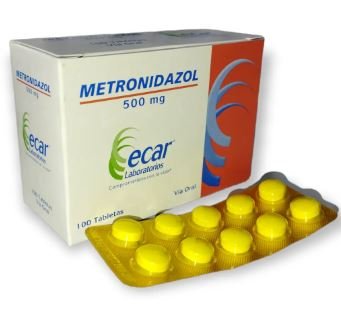 Metronidazol 500mg ecar caj x 100