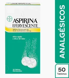 ASPIRINA EFERVECENTE CAJ X 50