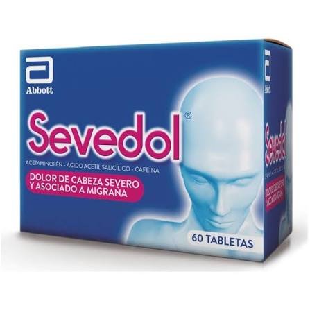Sevedol azul caj x 60