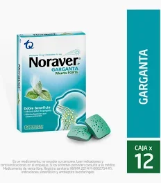 NORAVER MASTICABLE MENTA CAJ X 12