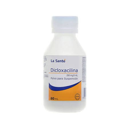 Dicloxacilina suspencion ls x  80 ml *** LS