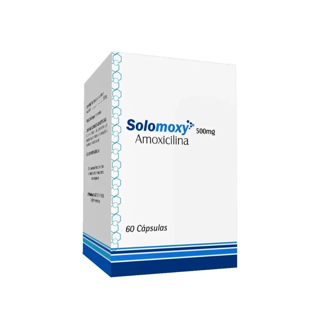 Solomoxy (amoxicilina500 mg caj x 60)