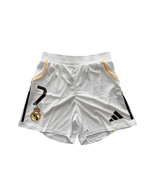 Short Real Madrid match blanco 25/26 XL