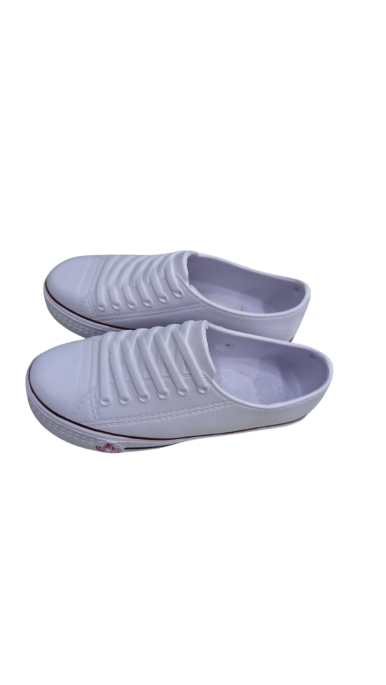 SUECO NIÑO BLANCO TIPO ZAPATO CAUCHO