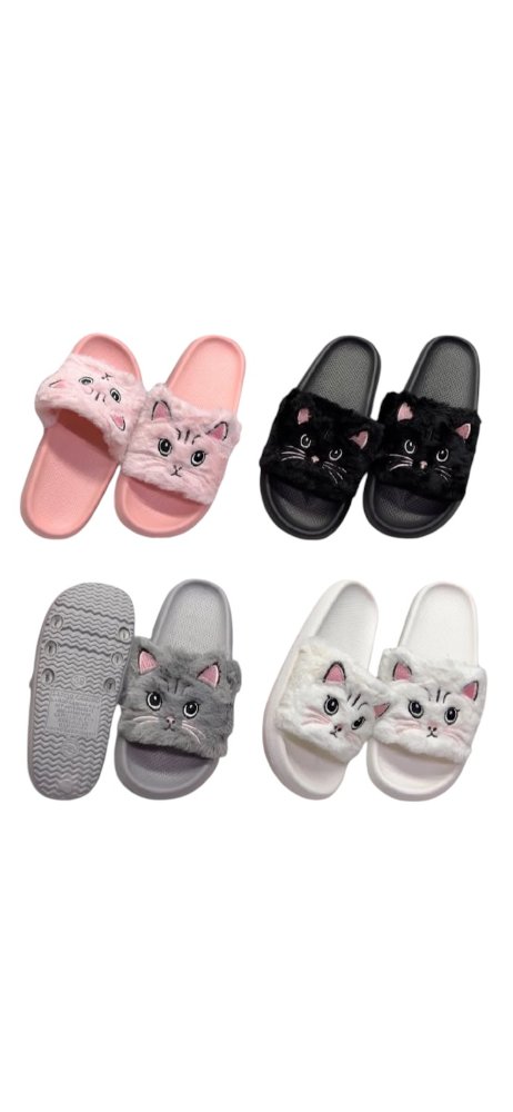 SANDALIA PELUCHE GATICO MUJER