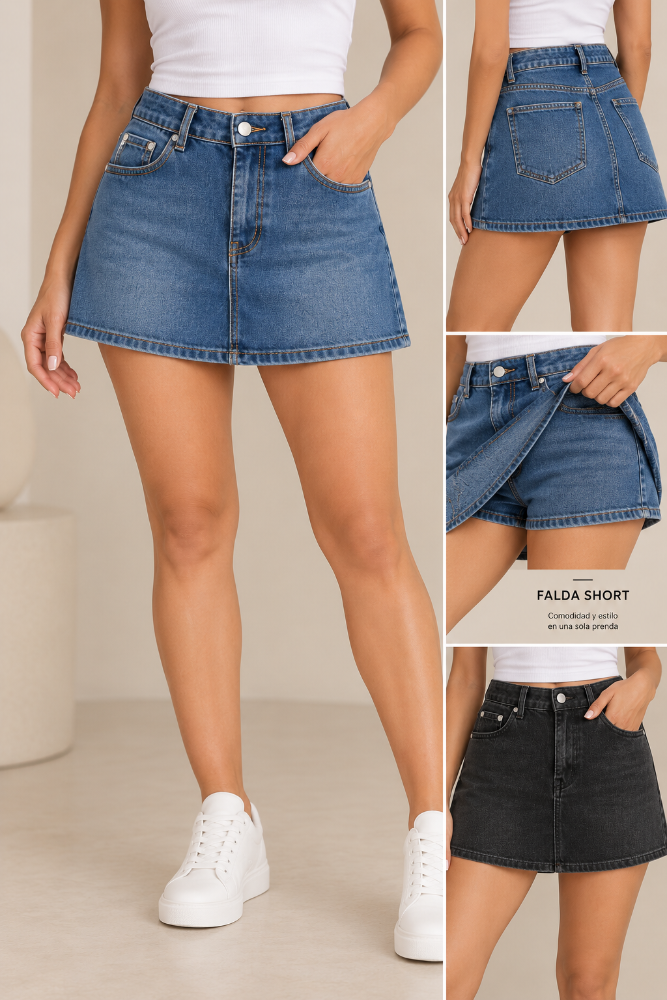 FALDA SHORT IMPOR
