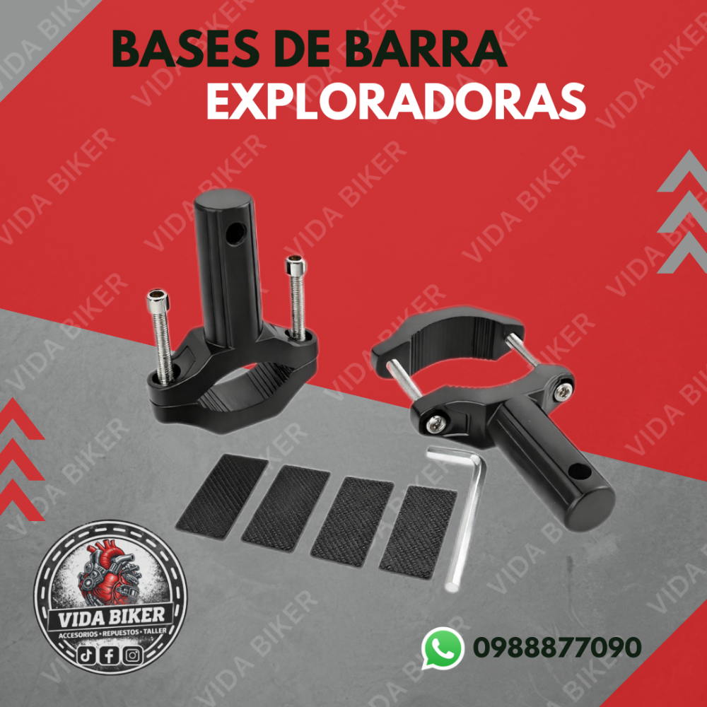 Bases de barra para exploradoras