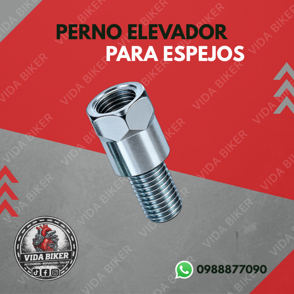 Perno elevador espejos