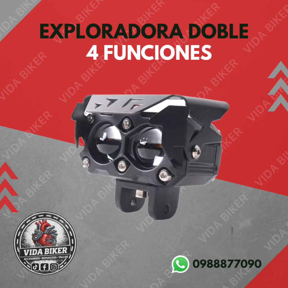 Exploradora doble 4 funciones