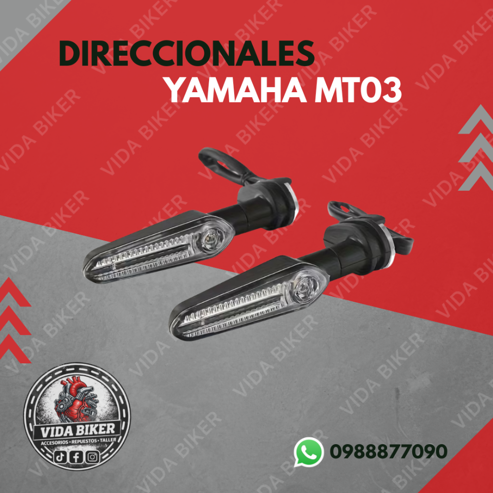 Guías Yamaha MT03