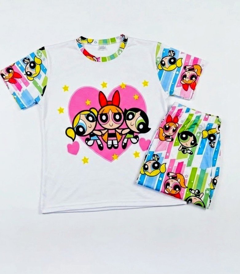 Pijama de dama Chicas superpoderosas