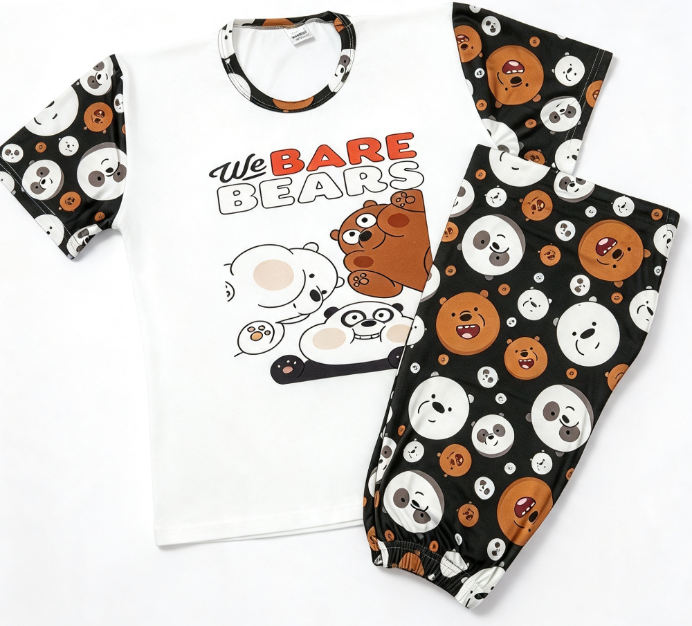 Pijama de dama Osos Escandalosos