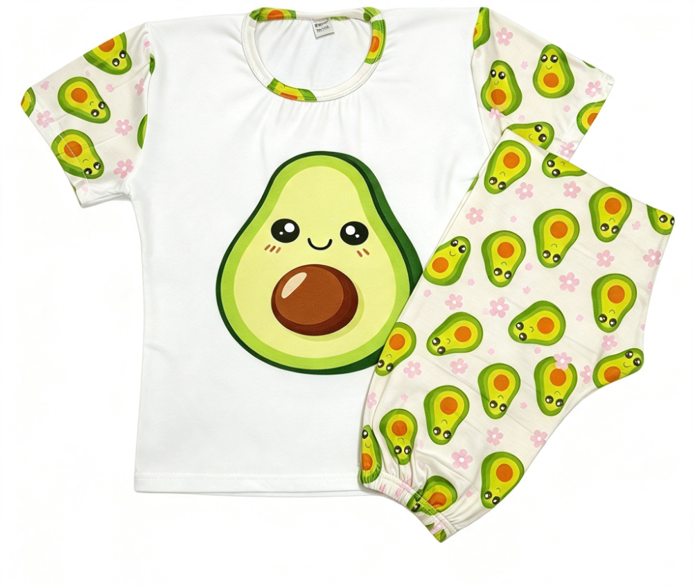 Pijama de dama Aguacate
